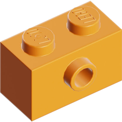 Part 86876 - Brick, Modified 1 x 2 with Stud on Side