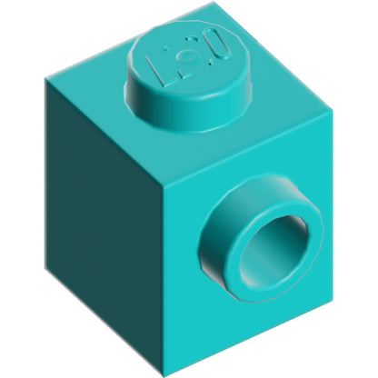 Part 87087 - Brick, Modified 1 x 1 with Stud on Side