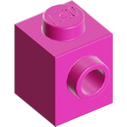 Part 87087 - Brick, Modified 1 x 1 with Stud on Side