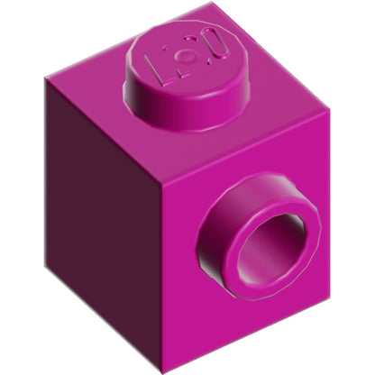 Part 87087 - Brick, Modified 1 x 1 with Stud on Side