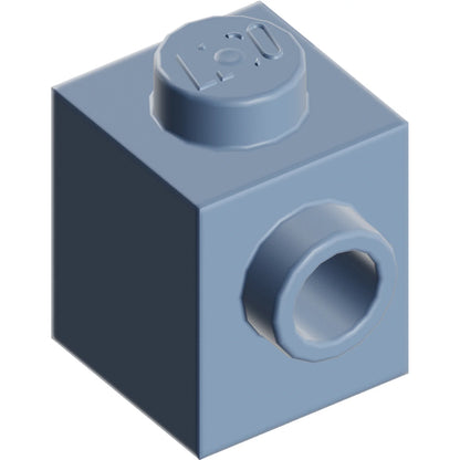 Teil 87087 - Stein, modifiziert 1 x 1 mit Noppe an der Seite