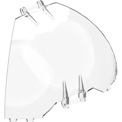 Part 87375 - Windscreen Quarter Dome, Bar Handles at Top and Bottom