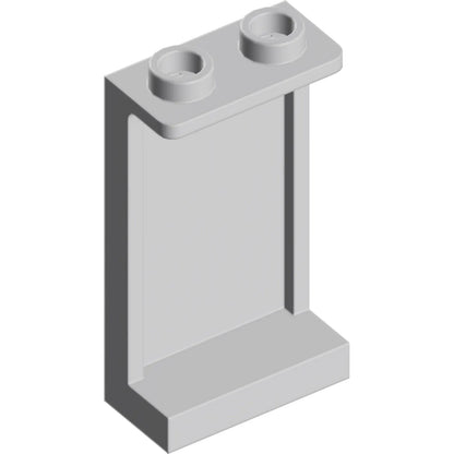 Part 87544 - Panel 1 x 2 x 3 with Side Supports - Hollow Studs