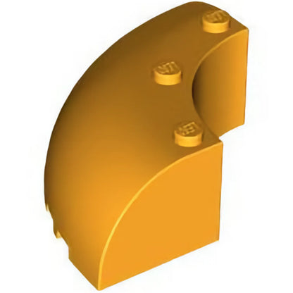 Part 87559 - Brick, Round Corner 6 x 6 x 2