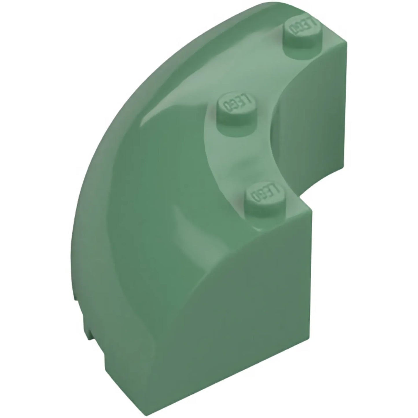 Part 87559 - Brick, Round Corner 6 x 6 x 2