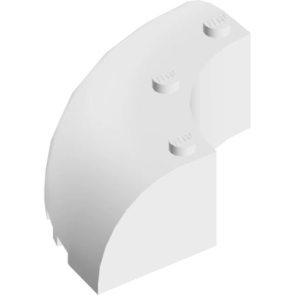 Part 87559 - Brick, Round Corner 6 x 6 x 2