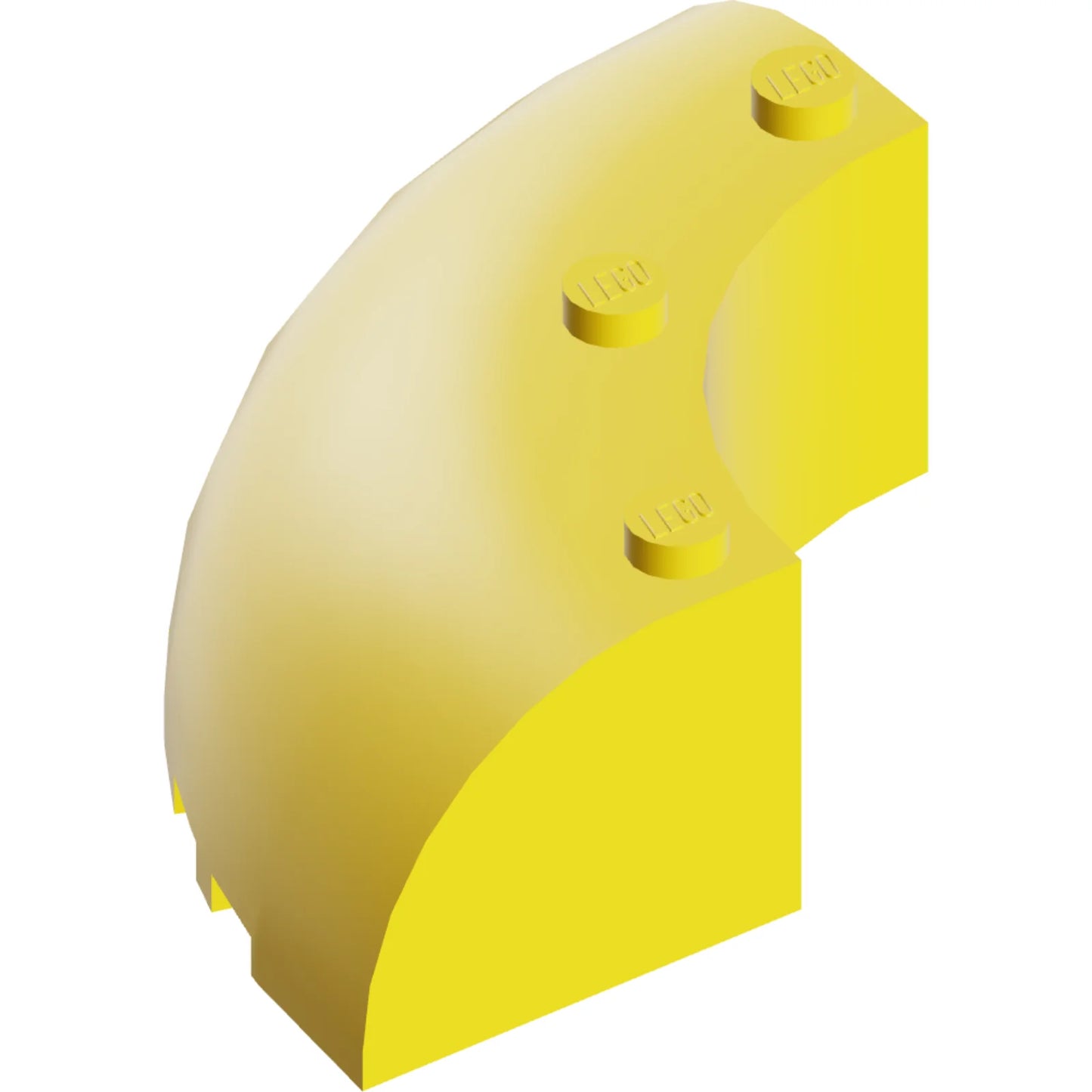 Part 87559 - Brick, Round Corner 6 x 6 x 2