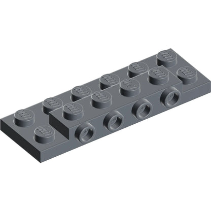 Part 87609 - Plate, Modified 2 x 6 x 2/3 with 4 Studs on Side