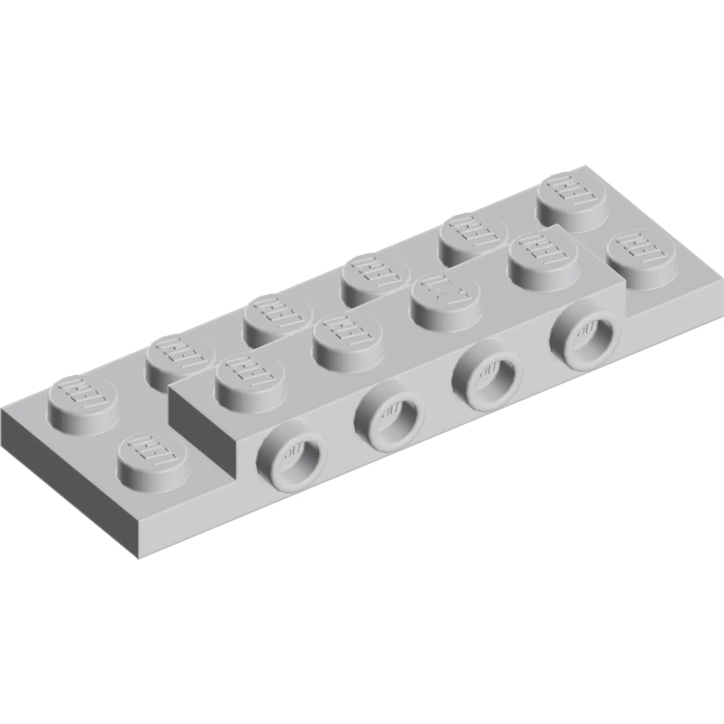 Part 87609 - Plate, Modified 2 x 6 x 2/3 with 4 Studs on Side
