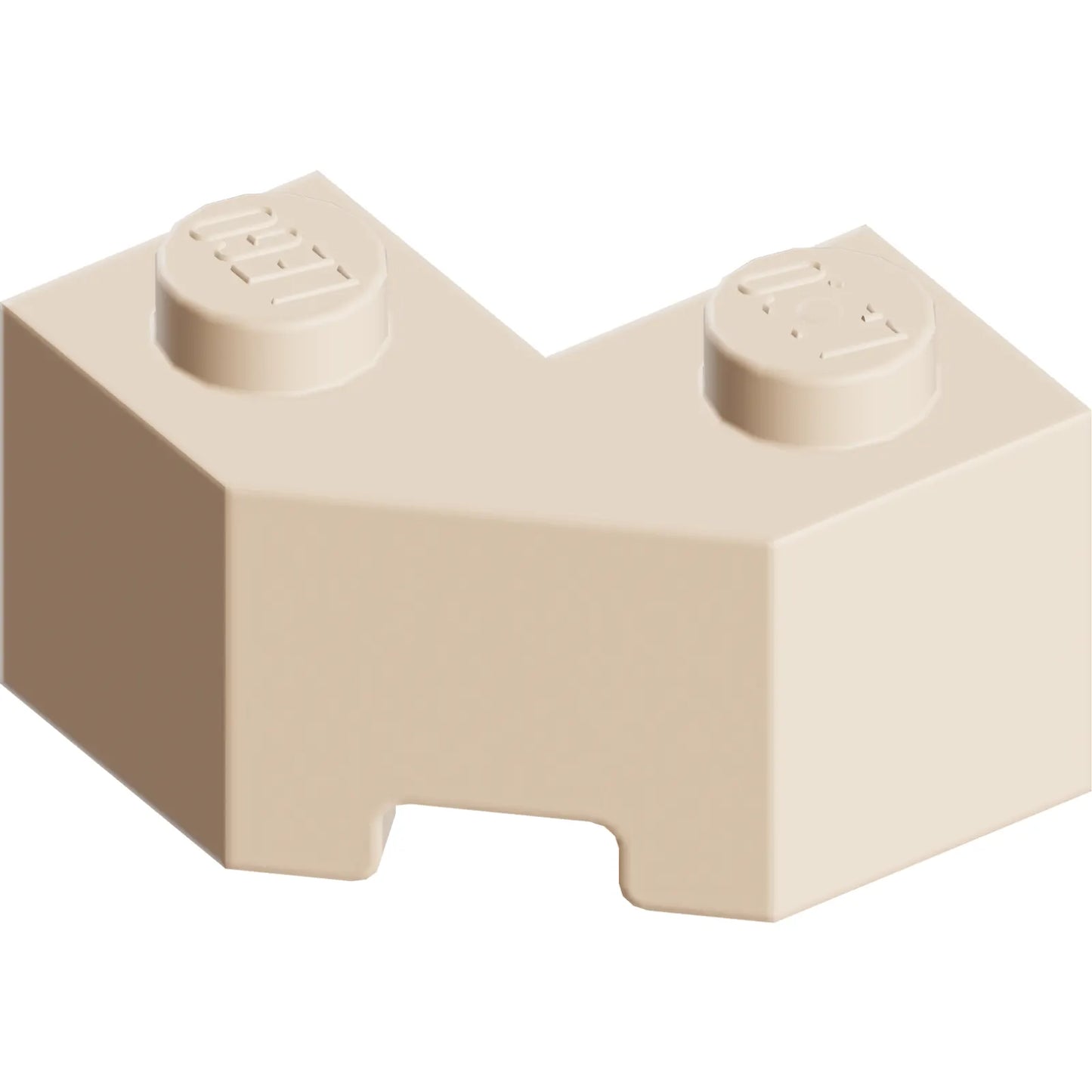 Part 87620 - Brick, Modified Facet 2 x 2