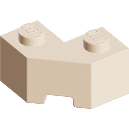 Part 87620 - Brick, Modified Facet 2 x 2