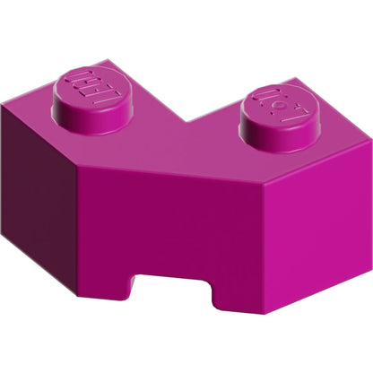 Part 87620 - Brick, Modified Facet 2 x 2