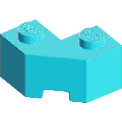 Part 87620 - Brick, Modified Facet 2 x 2