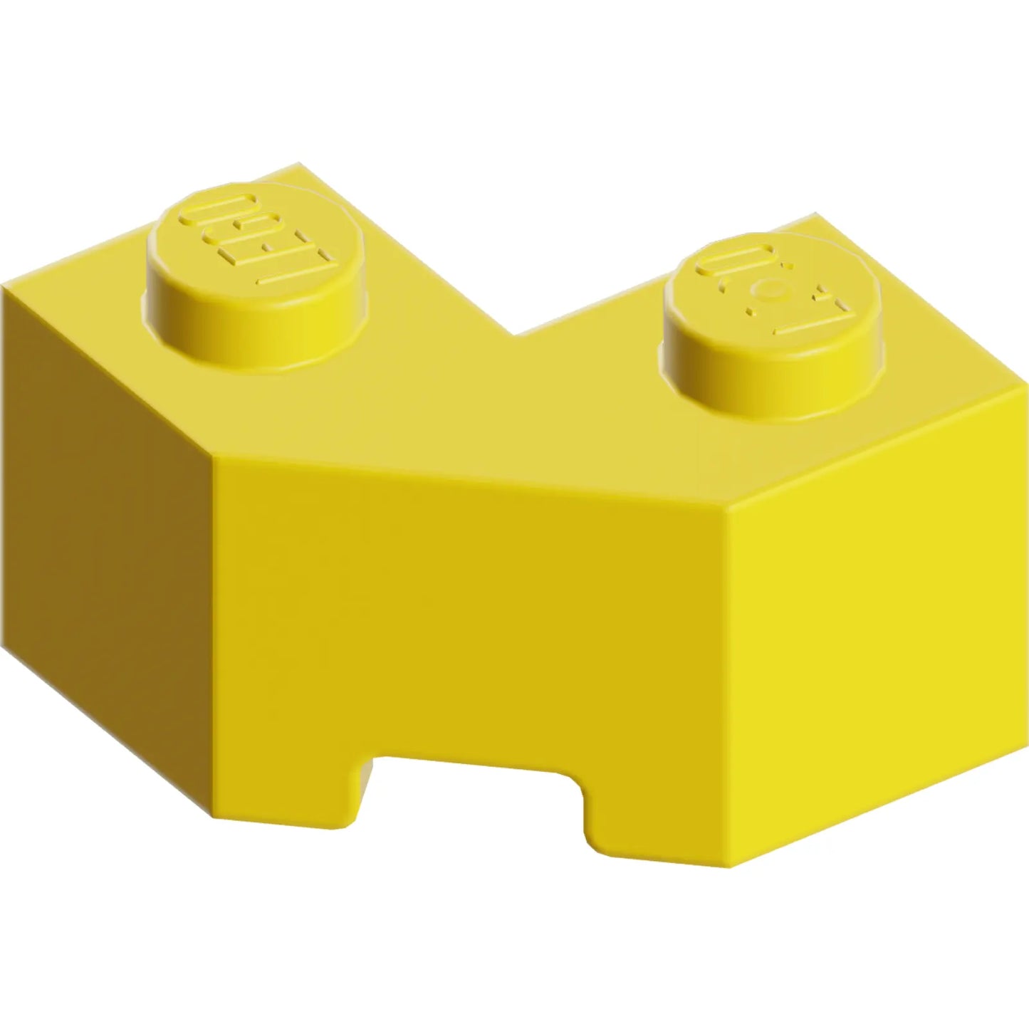 Part 87620 - Brick, Modified Facet 2 x 2
