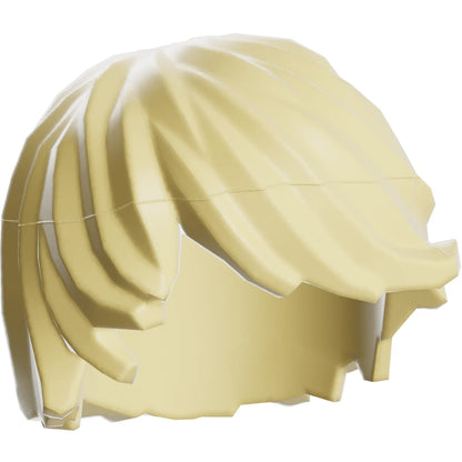 Part 87991 - Minifigure, Hair Tousled with Side Part