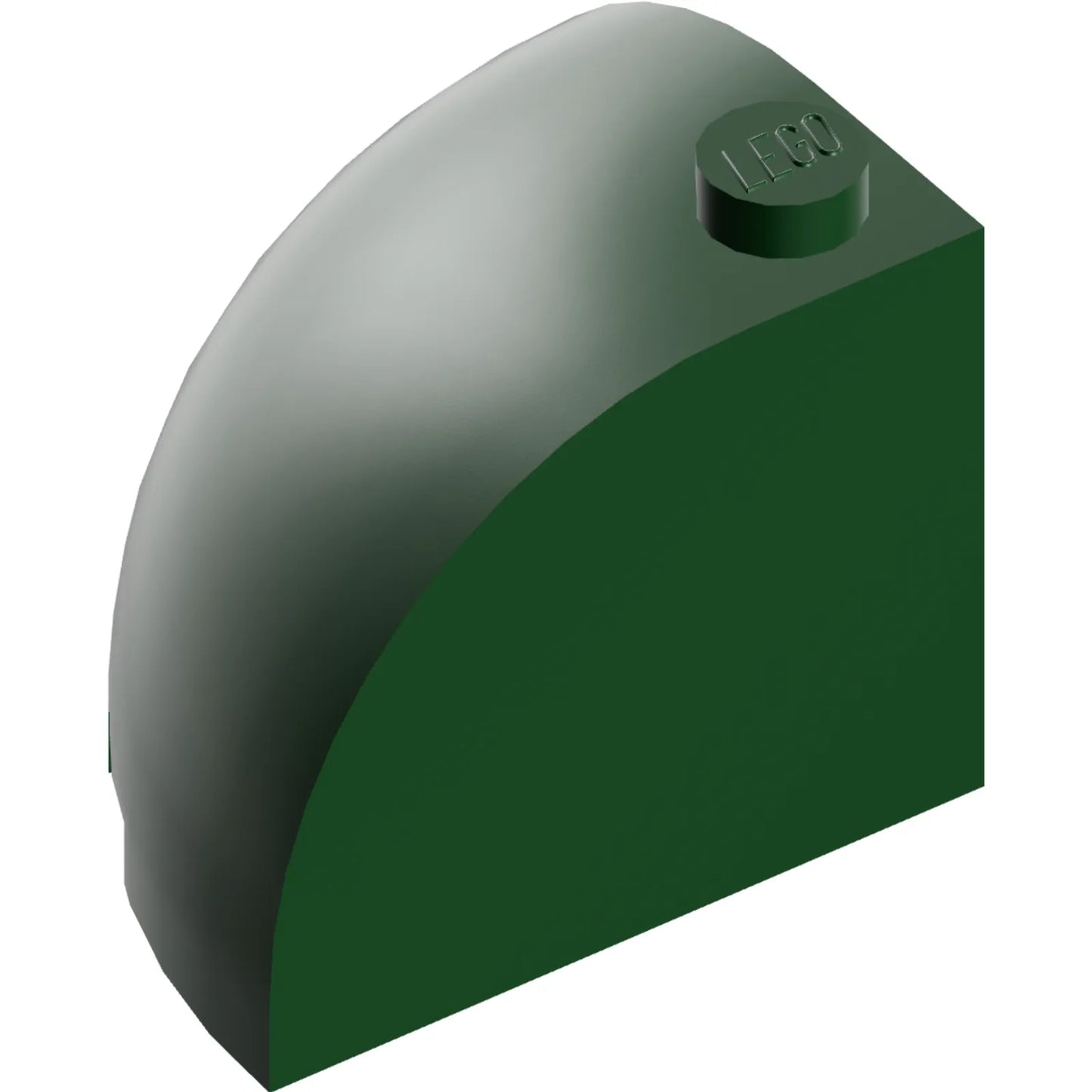 Part 88293 - Brick, Round Corner 3 x 3 x 2 Dome Top