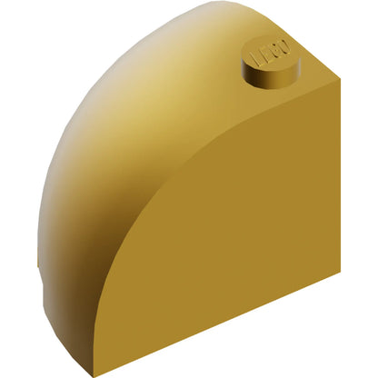 Part 88293 - Brick, Round Corner 3 x 3 x 2 Dome Top
