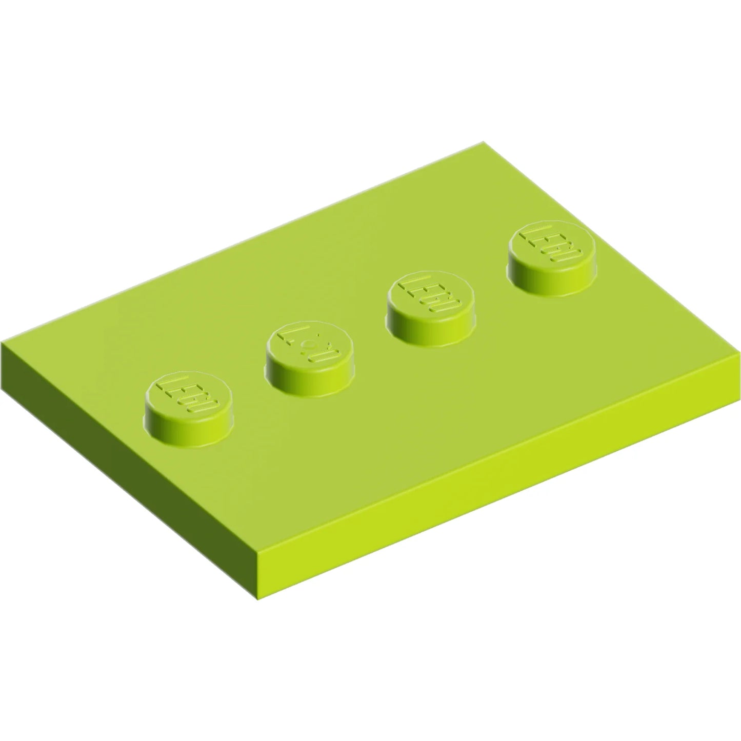 Part 88646 - Tile, Modified 3 x 4 with 4 Studs in Center