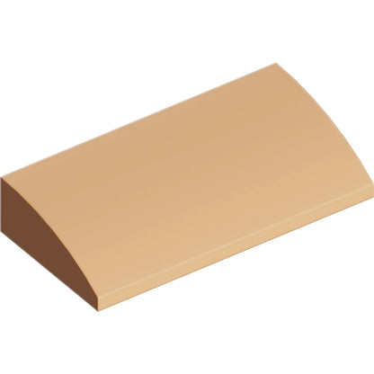 Part 88930 - Slope, Curved 2 x 4 x 2/3 with Bottom Tubes
