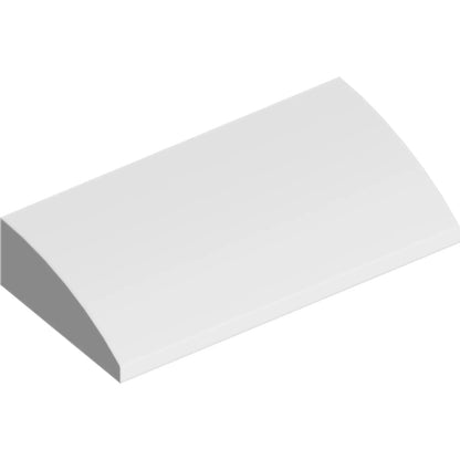 Part 88930 - Slope, Curved 2 x 4 x 2/3 with Bottom Tubes