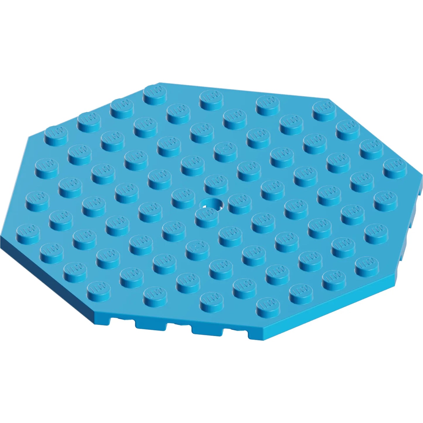 Part 89523 - Plate, Modified 10 x 10 Octagonal with Hole