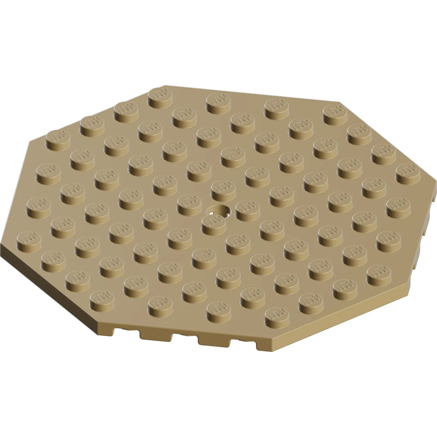 Part 89523 - Plate, Modified 10 x 10 Octagonal with Hole