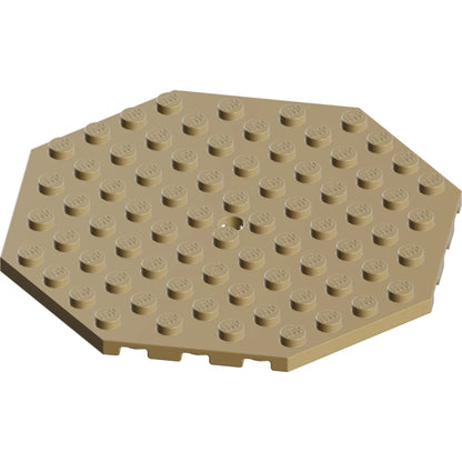 Part 89523 - Plate, Modified 10 x 10 Octagonal with Hole