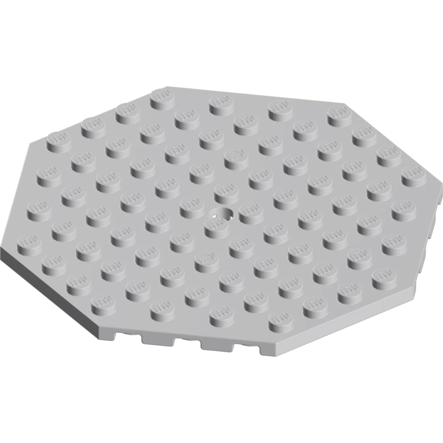 Part 89523 - Plate, Modified 10 x 10 Octagonal with Hole