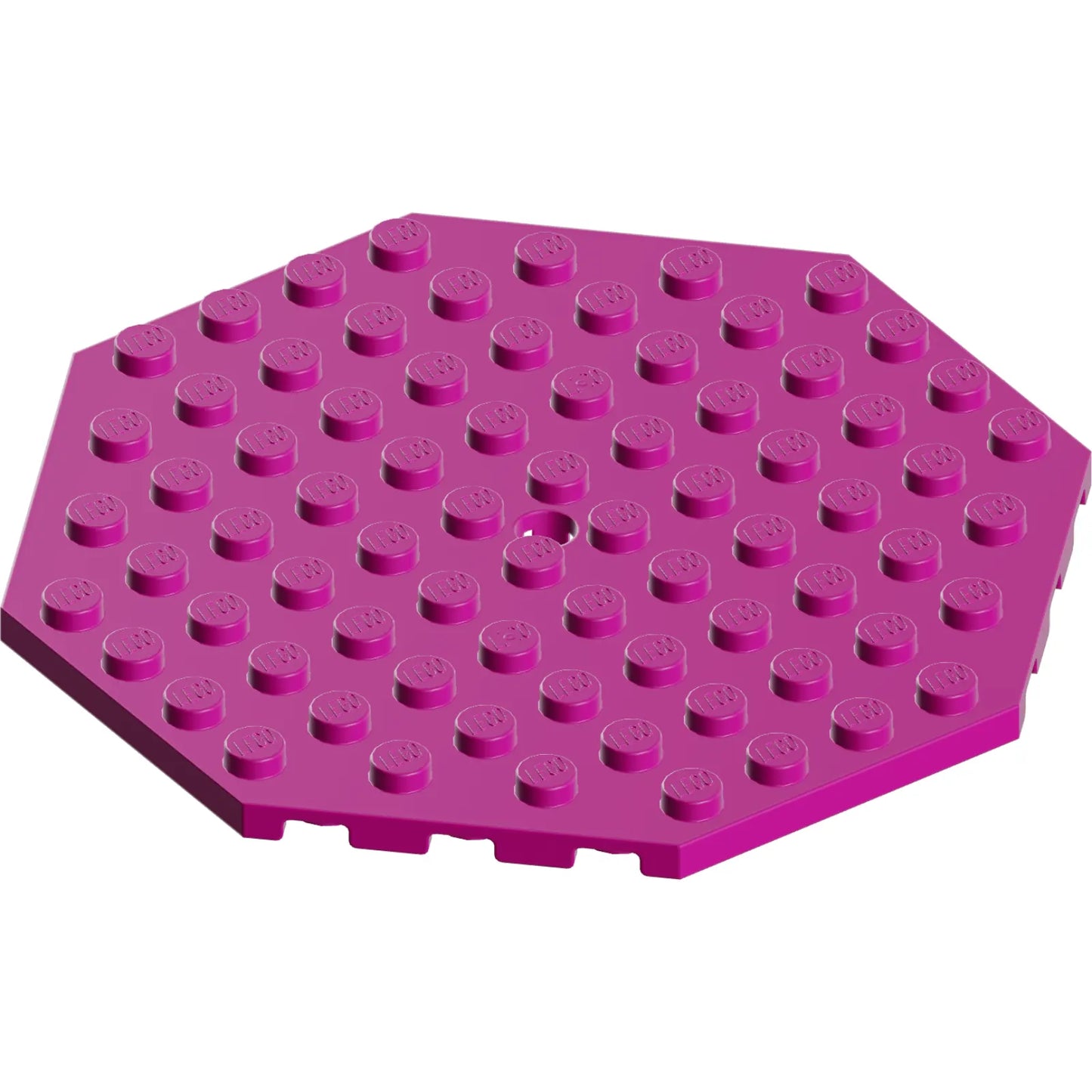 Part 89523 - Plate, Modified 10 x 10 Octagonal with Hole