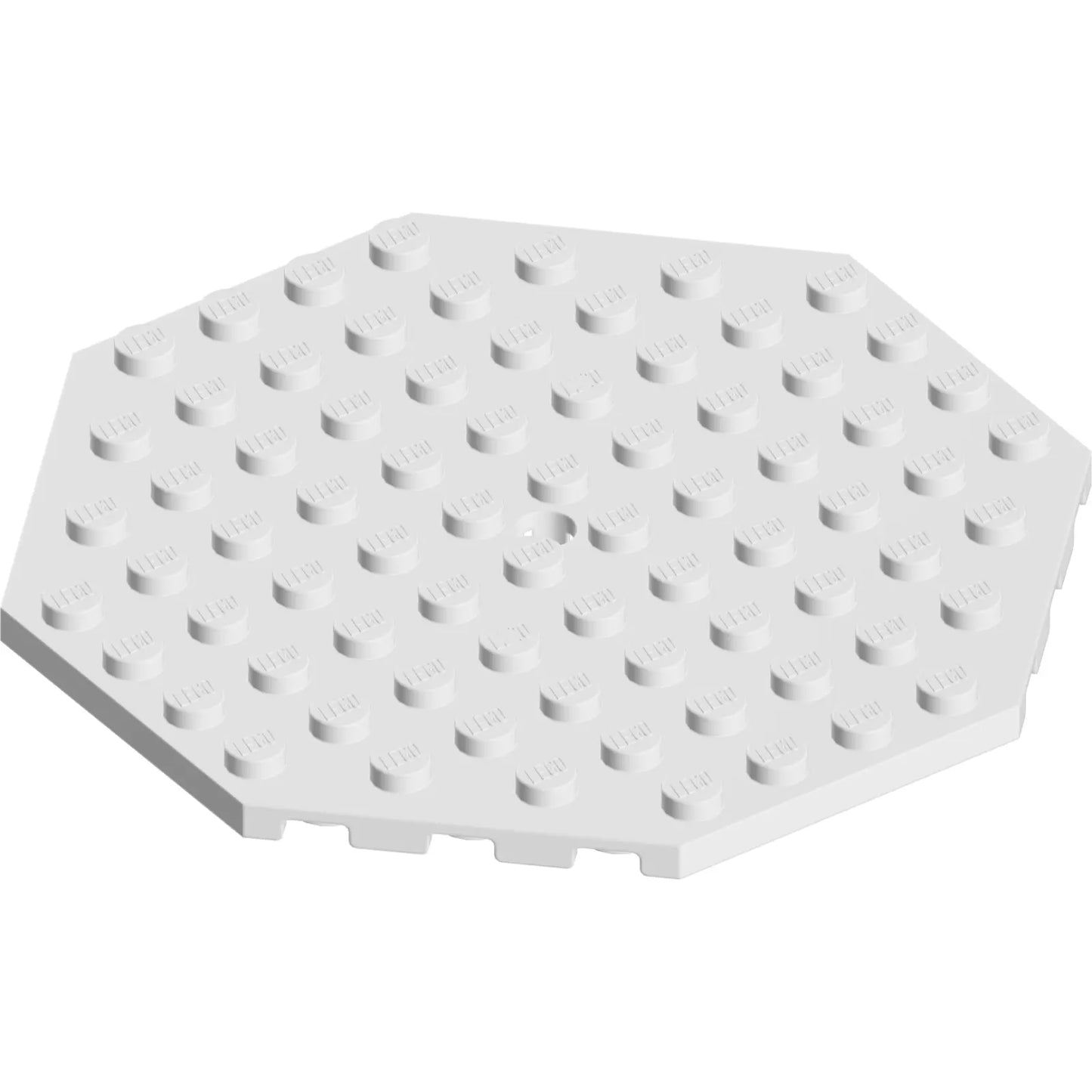 Part 89523 - Plate, Modified 10 x 10 Octagonal with Hole