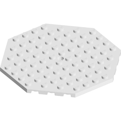 Part 89523 - Plate, Modified 10 x 10 Octagonal with Hole