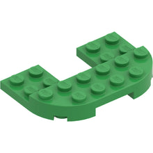 Part 89681 - Plate, Round 4 x 6 x 2/3, Raised 2 x 6 and 2 x 2 Cutout