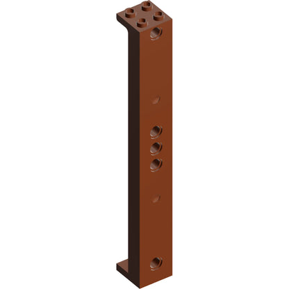 Part 91176 - Support 2 x 2 x 13 with 5 Pin Holes