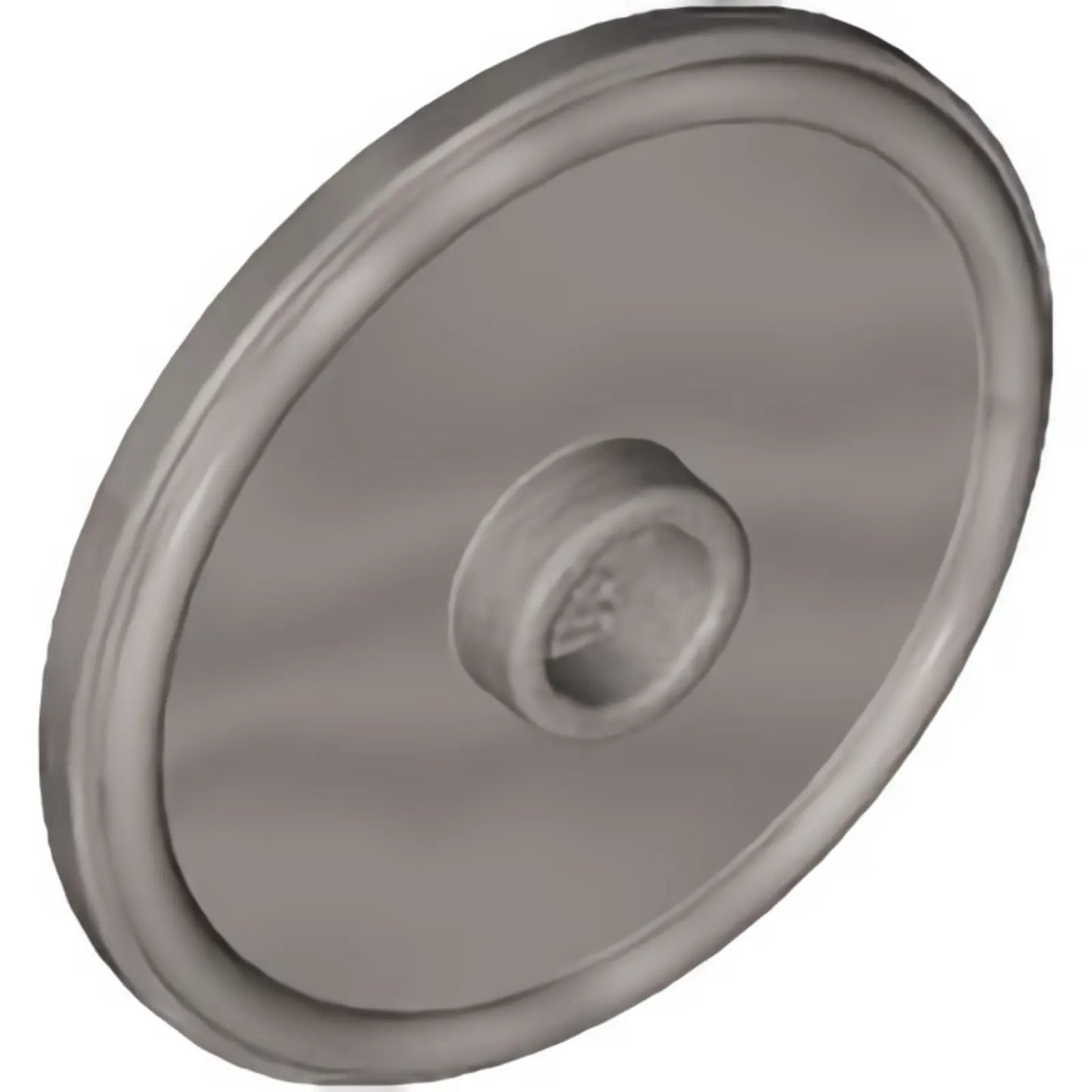 Part 91884 - Minifigure, Shield Circular Rimmed Face with Stud