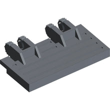 Part 92092 - Hinge Train Gate 2 x 4 Locking Dual 2 Fingers without Rear Reinforcements