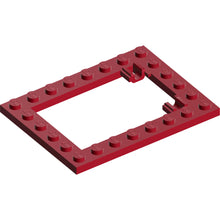 Part 92107 - Plate, Modified 6 x 8 Trap Door Frame Horizontal (Long Pin Holders)
