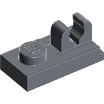 Teil 92280 - Platte, modifiziert 1 x 2 mit Clip mit Mittelschnitt oben