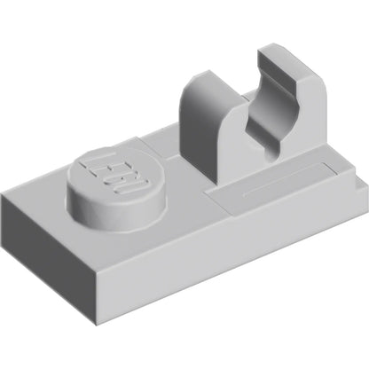 Teil 92280 - Platte, modifiziert 1 x 2 mit Clip mit Mittelschnitt oben