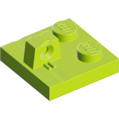 Part 92582 - Hinge Plate 2 x 2 Locking with 1 Finger on Top