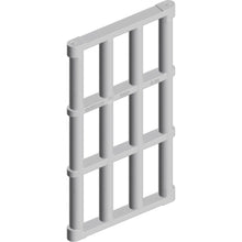 Part 92589 - Bar 1 x 4 x 6 Grille with End Protrusions