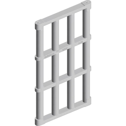 Part 92589 - Bar 1 x 4 x 6 Grille with End Protrusions