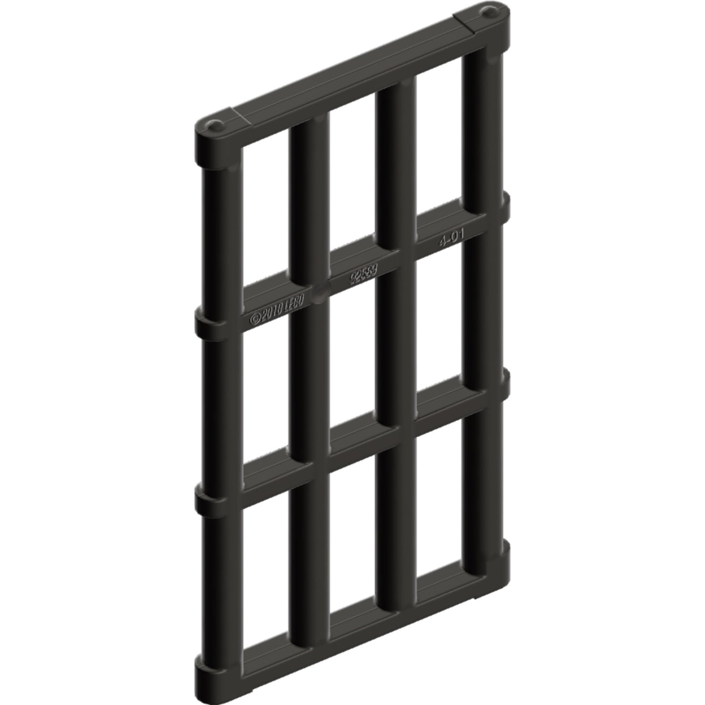 Part 92589 - Bar 1 x 4 x 6 Grille with End Protrusions