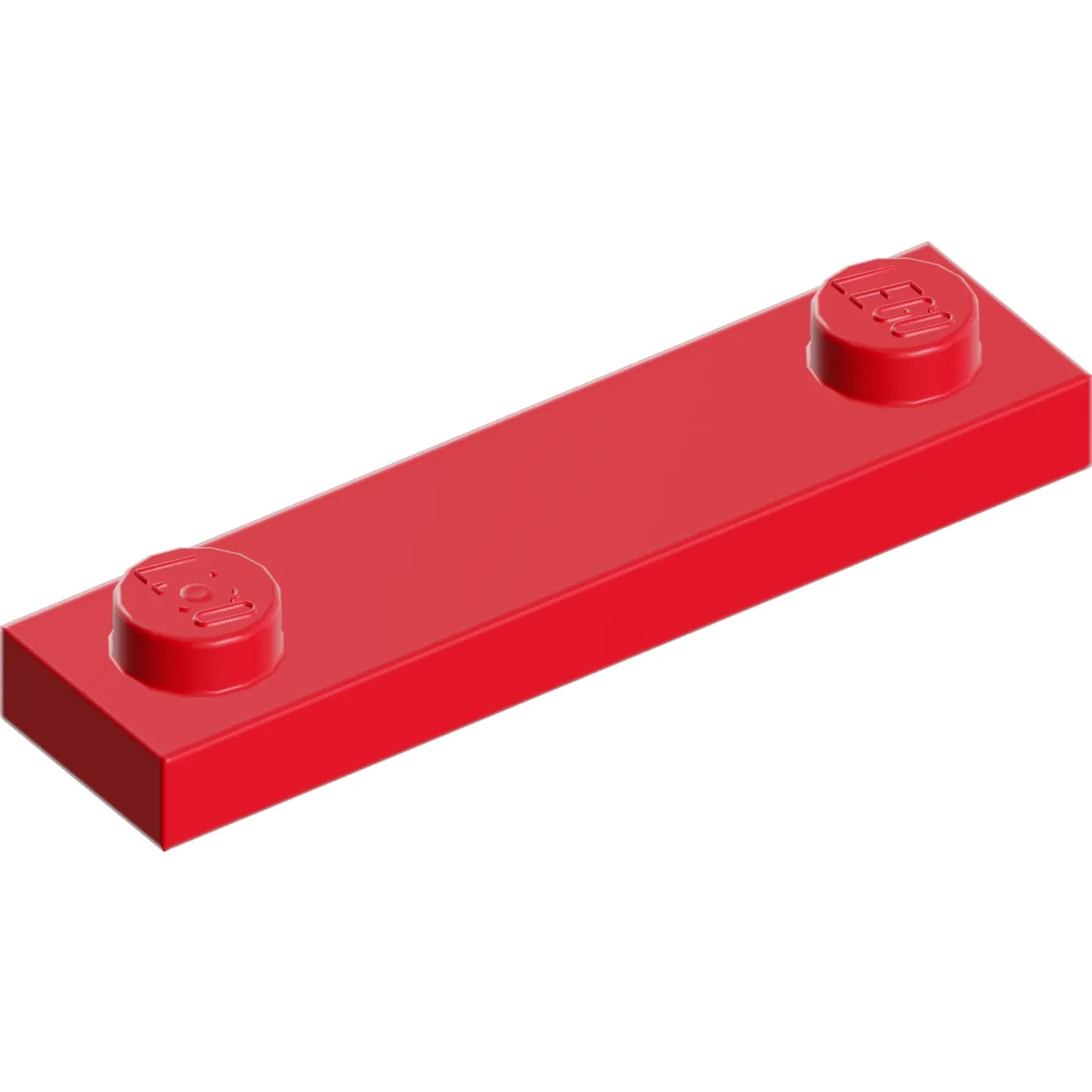 Part 92593 - Plate, Modified 1 x 4 with 2 Studs without Groove