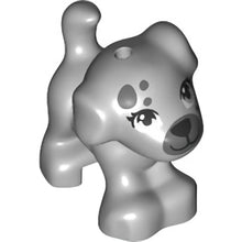 Part 93088pb13 - Dog, Friends, Puppy, Standing with Black Nose and Mouth, Dark Bluish Gray Muzzle and Spots on Face Pattern