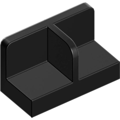 Part 93095 - Panel 1 x 2 x 1 with Rounded Corners and Center Divider