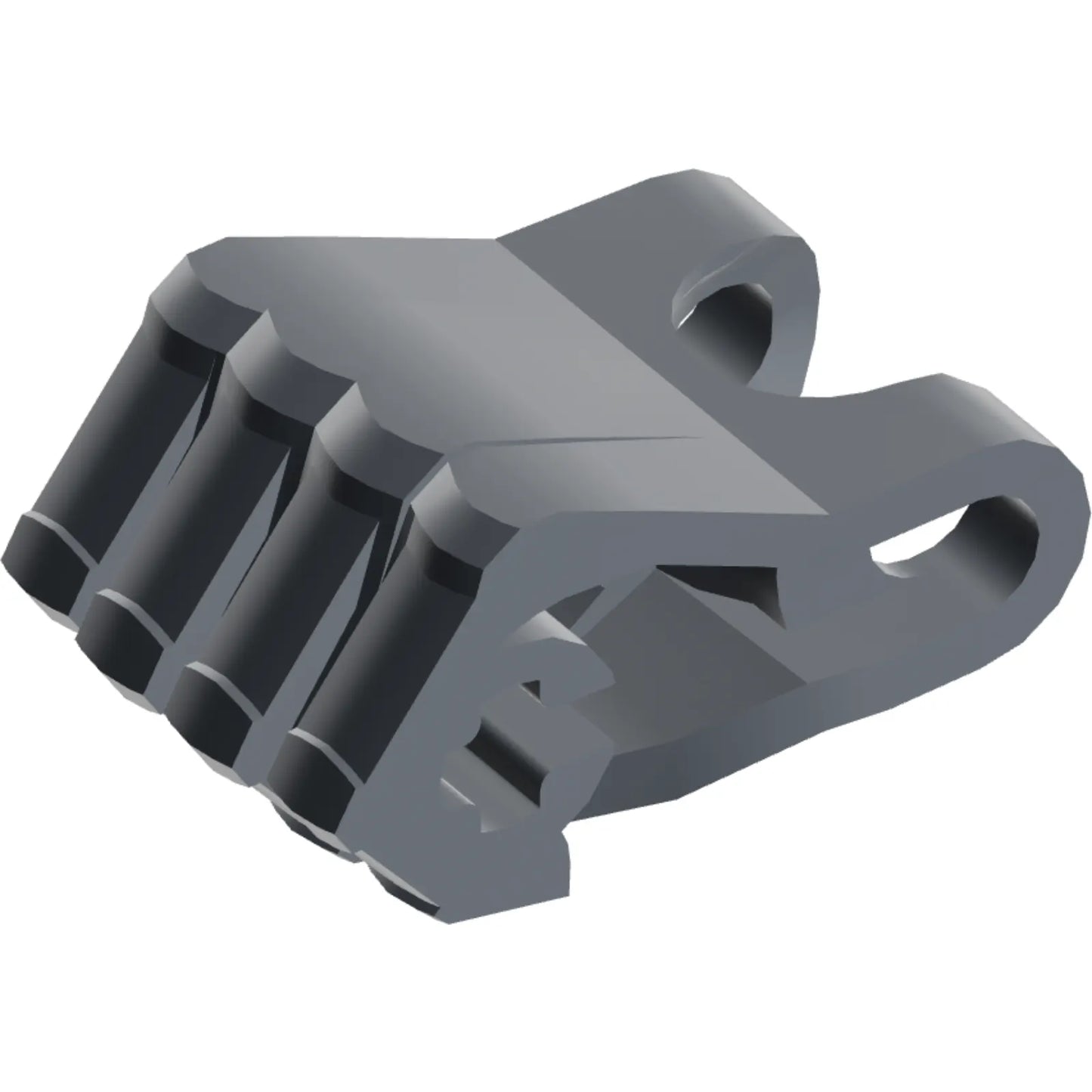 Part 93575 - Hero Factory Fist with Axle Hole - 4 Fingers