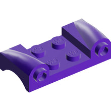 Part 93590 - Vehicle, Mudguard 2 x 4 with Headlights and Curved Fenders