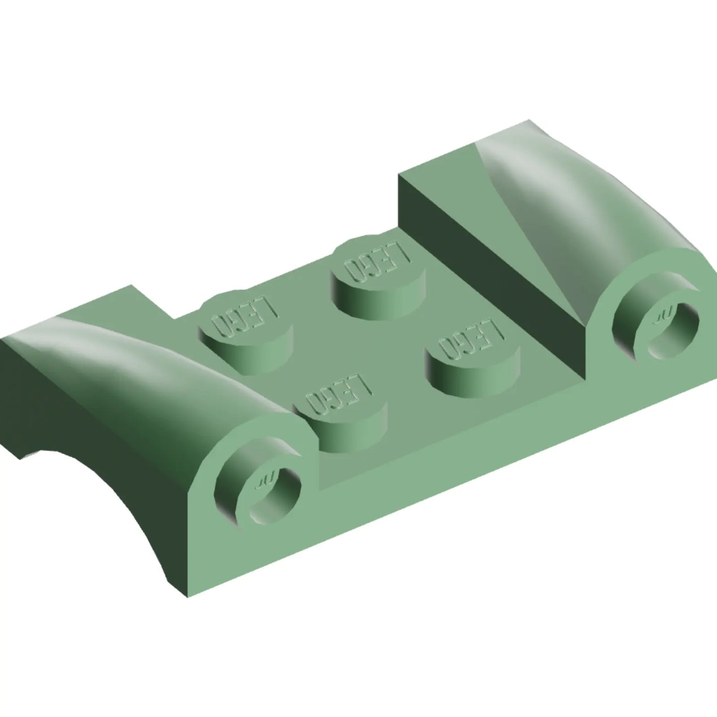 Part 93590 - Vehicle, Mudguard 2 x 4 with Headlights and Curved Fenders