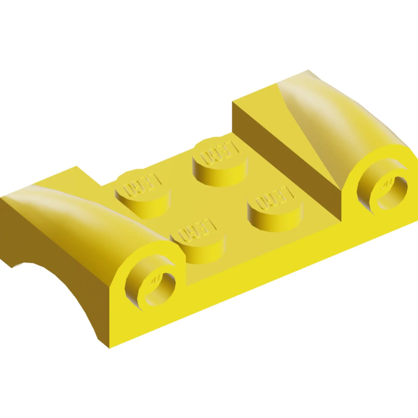 Part 93590 - Vehicle, Mudguard 2 x 4 with Headlights and Curved Fenders