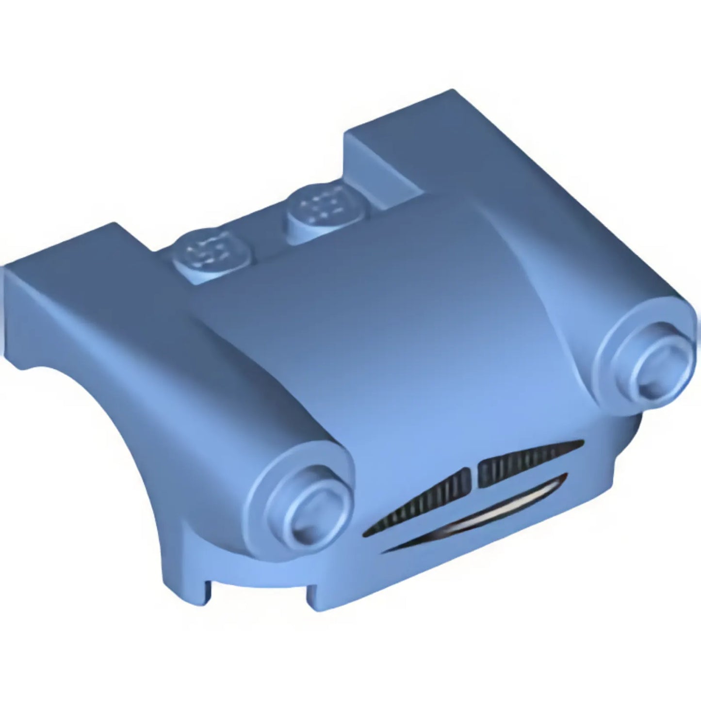 Part 93597pb002 - Vehicle, Mudguard 3 x 4 with Headlights, Moustache Grille and Smile Pattern